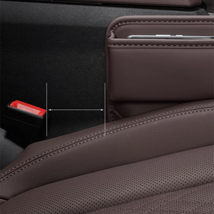 Car Leather Cup Holder Gap Bag - Image 14