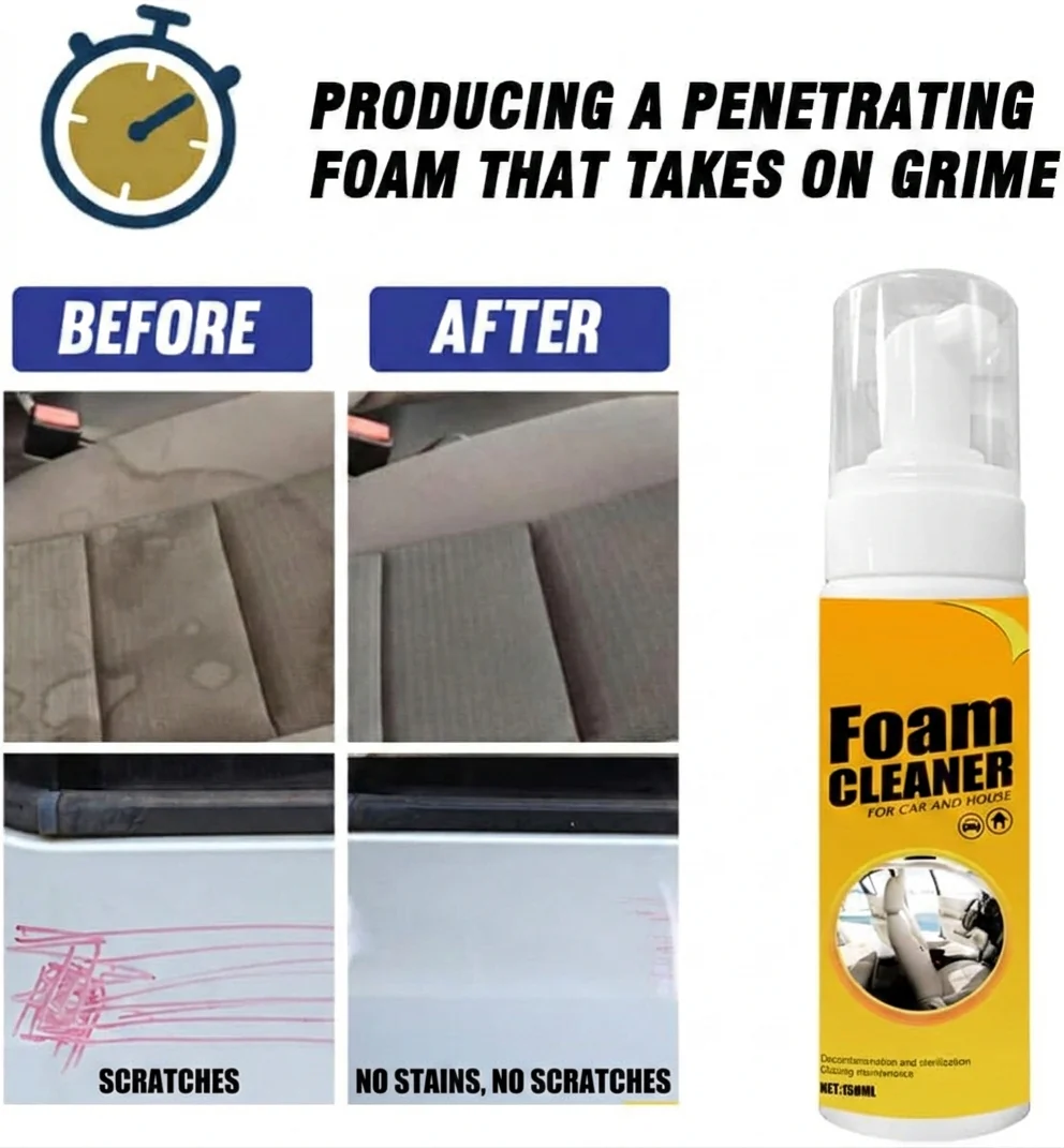 Multi-Purpose Car Foam Cleaner - Image 5